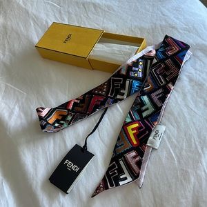 Fun silk Fendi Wrappy